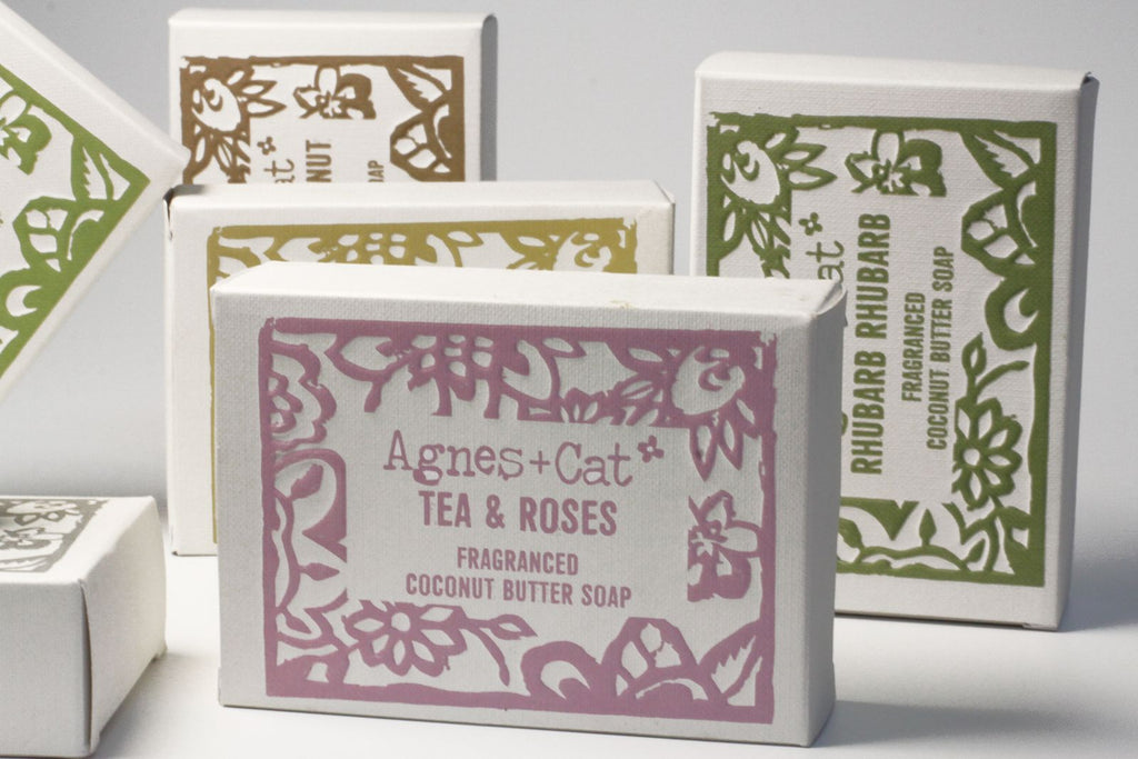 140g Handmade Soap - Tea & Roses