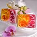 Hand-crafted  Soap - Orchid - Slice 115g approx